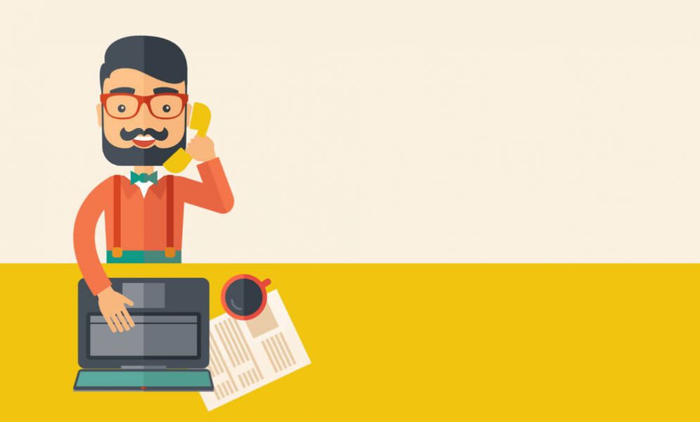 Atendimento ao cliente no escritório de contabilidade